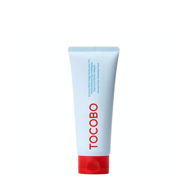 🥥 Limpieza profunda con suavidad tropical 🌊 Limpieza efectiva sin resecar El TOCOBO Coconut Clay Cleansing Foam es un limpiador facial en espuma que purifica la piel en profundidad sin dejar sensación tirante. Su fórmula con arcilla y extractos naturales elimina impurezas, exceso de grasa y residuos de maquillaje, dejando tu piel fresca y equilibrada. 🥥 Ingredientes clave para una piel radiante Esta espuma limpiadora está enriquecida con poderosos ingredientes naturales que cuidan tu piel mientras la limpian: ✔ Tensioactivos derivados del coco (27%) – Limpieza suave pero efectiva. ✔ Arcilla de origen natural – Absorbe impurezas y controla la grasa. ✔ Extracto de pino – Calma y revitaliza la piel. ✔ Extracto de espirulina – Rico en antioxidantes para un cutis saludable. ¿Por qué elegir TOCOBO Coconut Clay Cleansing Foam? ✅ Elimina impurezas y residuos sin irritar la piel. ✅ Textura cremosa que se transforma en una espuma suave. ✅ Ideal para piel mixta y grasa, gracias a su efecto seborregulador. ✅ Fórmula vegana y libre de crueldad animal. ✨ Modo de uso 1️⃣ Aplica una pequeña cantidad sobre las manos húmedas. 2️⃣ Masajea suavemente en el rostro hasta formar espuma. 3️⃣ Enjuaga con abundante agua tibia. 4️⃣ ¡Disfruta de una piel limpia, fresca y equilibrada! 🌿 Dale a tu piel el cuidado que merece con TOCOBO Coconut Clay Cleansing Foam. ¡Una limpieza profunda con la suavidad y frescura del coco! 🥥✨ 👉 ¡Consíguelo ahora y siente la diferencia en tu piel! 💙